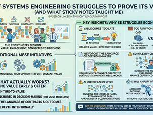 Why Systems Engineering Struggles to Prove Its Value