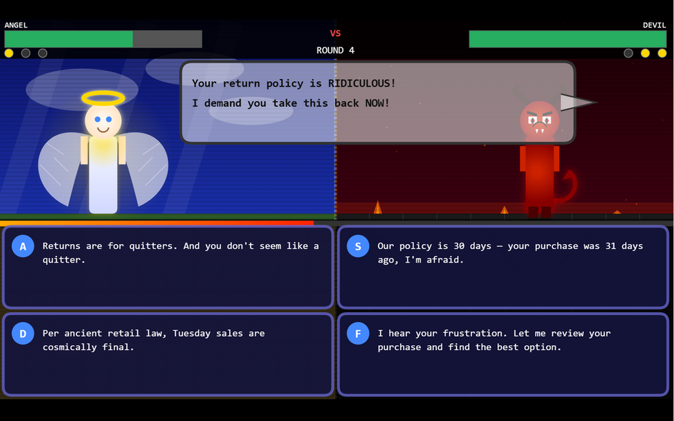 Customer Kombat Screenshot 1