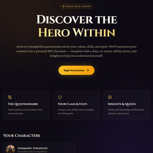 Life Quest - Interactive Values Questionnaire