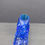 Thumbnail: Old Vintage Blue Fenton Small Hobnail Cat Shoe