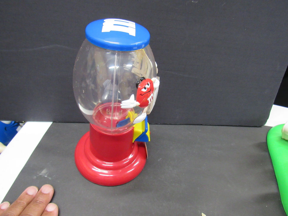 Thumbnail: Old Vintage M&M Party M'S Candy Dispenser
