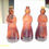 Thumbnail: Old Vintage Amber Brown Glass Mrs. Butterworth Bottle