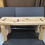 Thumbnail: Handmade Wooden Bowtie Bench