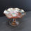 Thumbnail: Old Vintage Orange Carnival Glass Compote & Pedestal Bowl