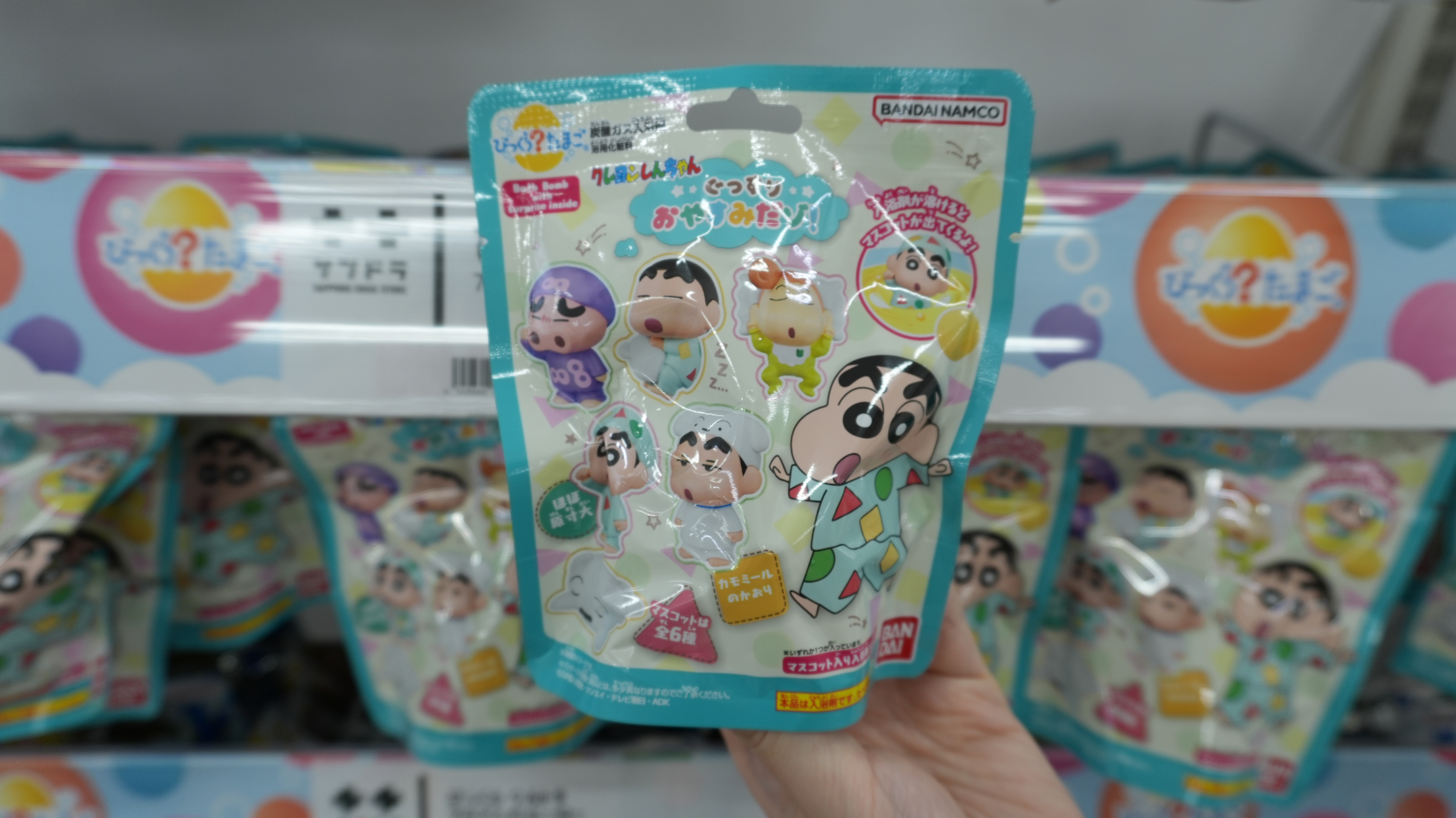 蠟筆小新造型泡澡球