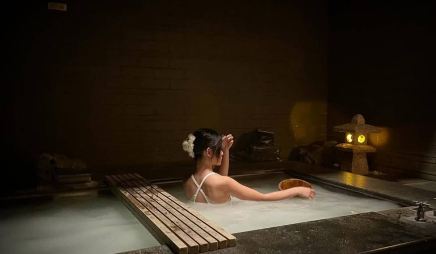 宜蘭礁溪溫泉泡湯照