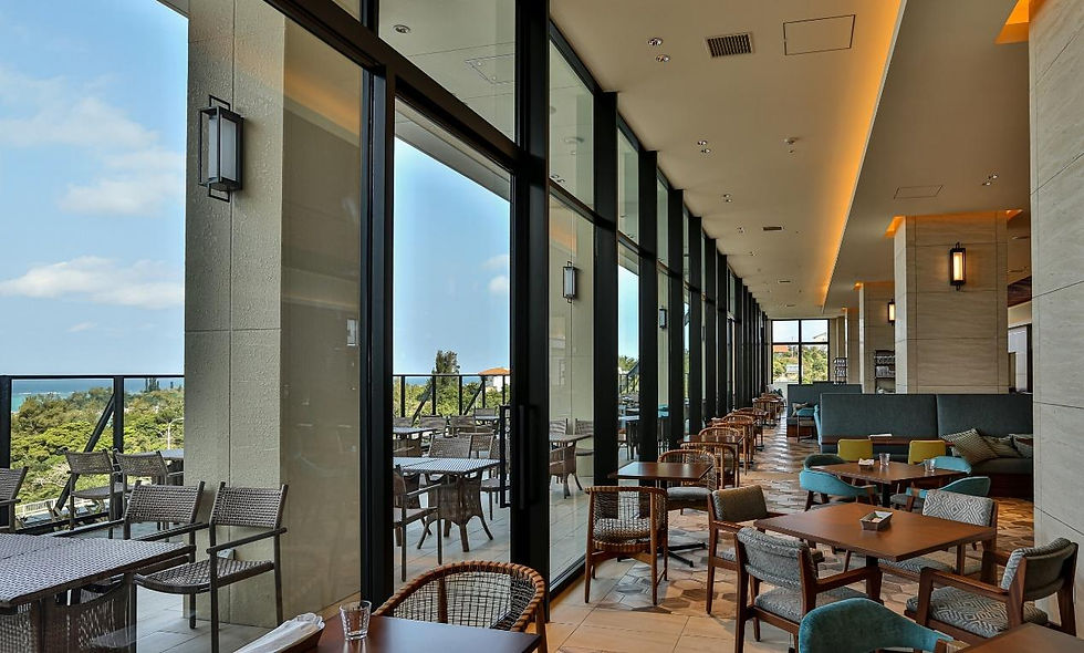 ▲Hillside Grill餐廳室內座位