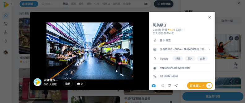 去趣APP東京必逛景點：阿美橫丁景點介紹