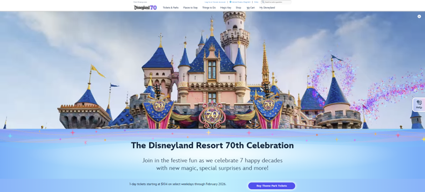 迪士尼城堡網站