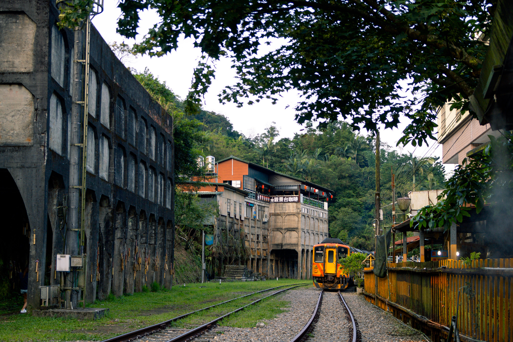 菁桐老街火車鐵道