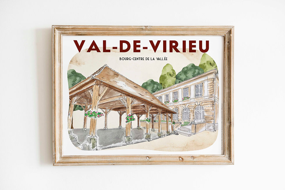Affiche "Val de virieu"