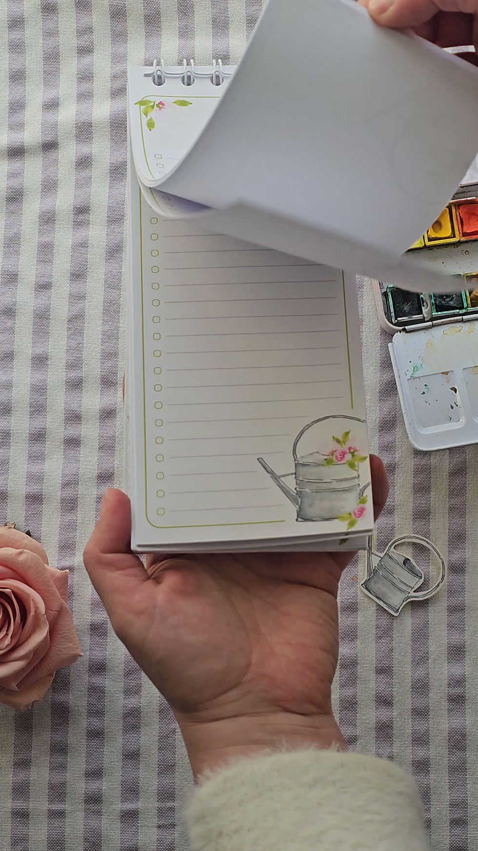 Miniature : Bloc-Notes To do list "In the garden" spirale