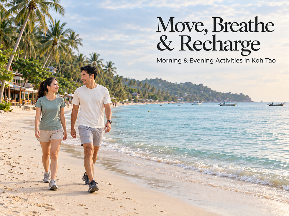 Beyond Diving: 5 Morning & Evening Activities to Recharge in Koh Tao
