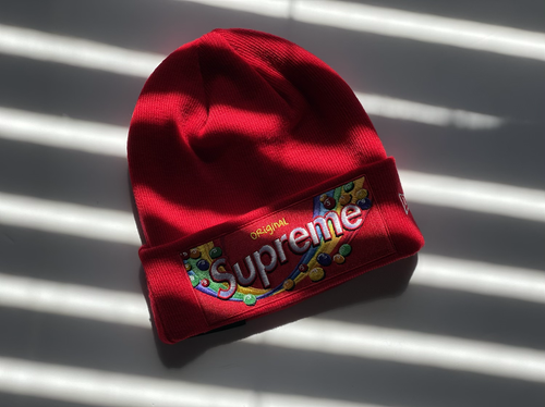 Supreme x New Era Skittles Beanie, brand new | Home