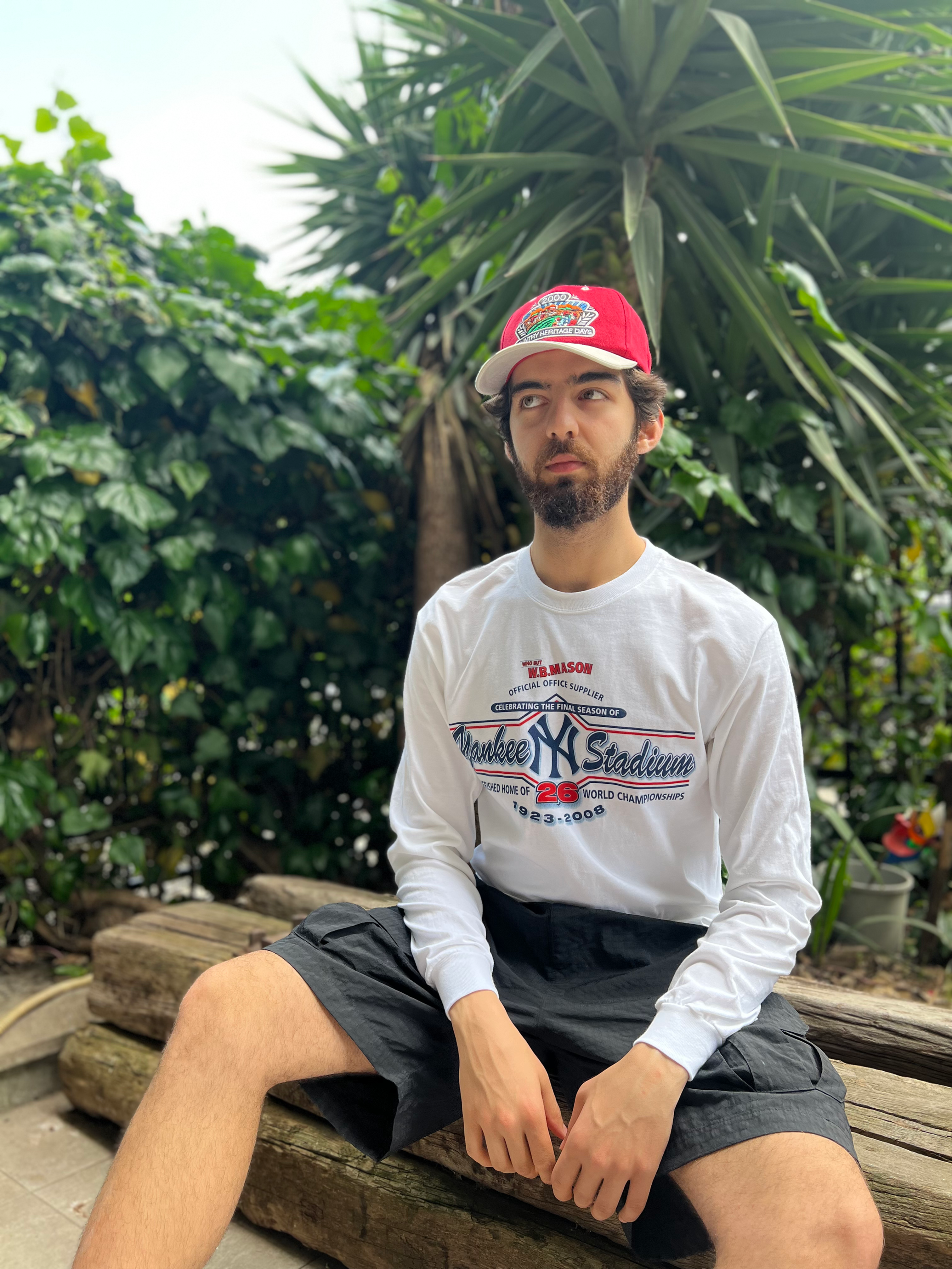 New York Yankee Stadium LS Tee, M