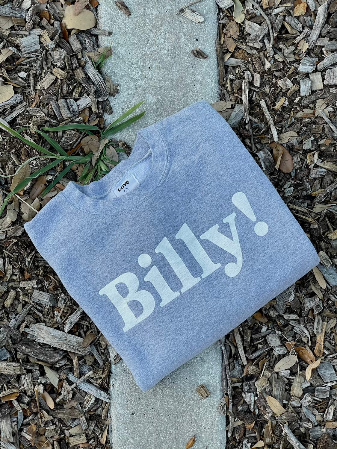 Love Billy Crewneck Sweatshirt, M | Home
