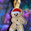 Thumbnail: Flossing gingerbread man ornament