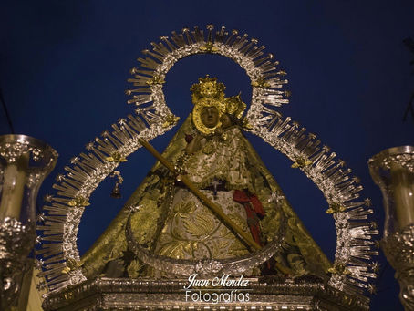 Hoy estará en ceremonia de "Besamanto" la Virgen de la Cabeza