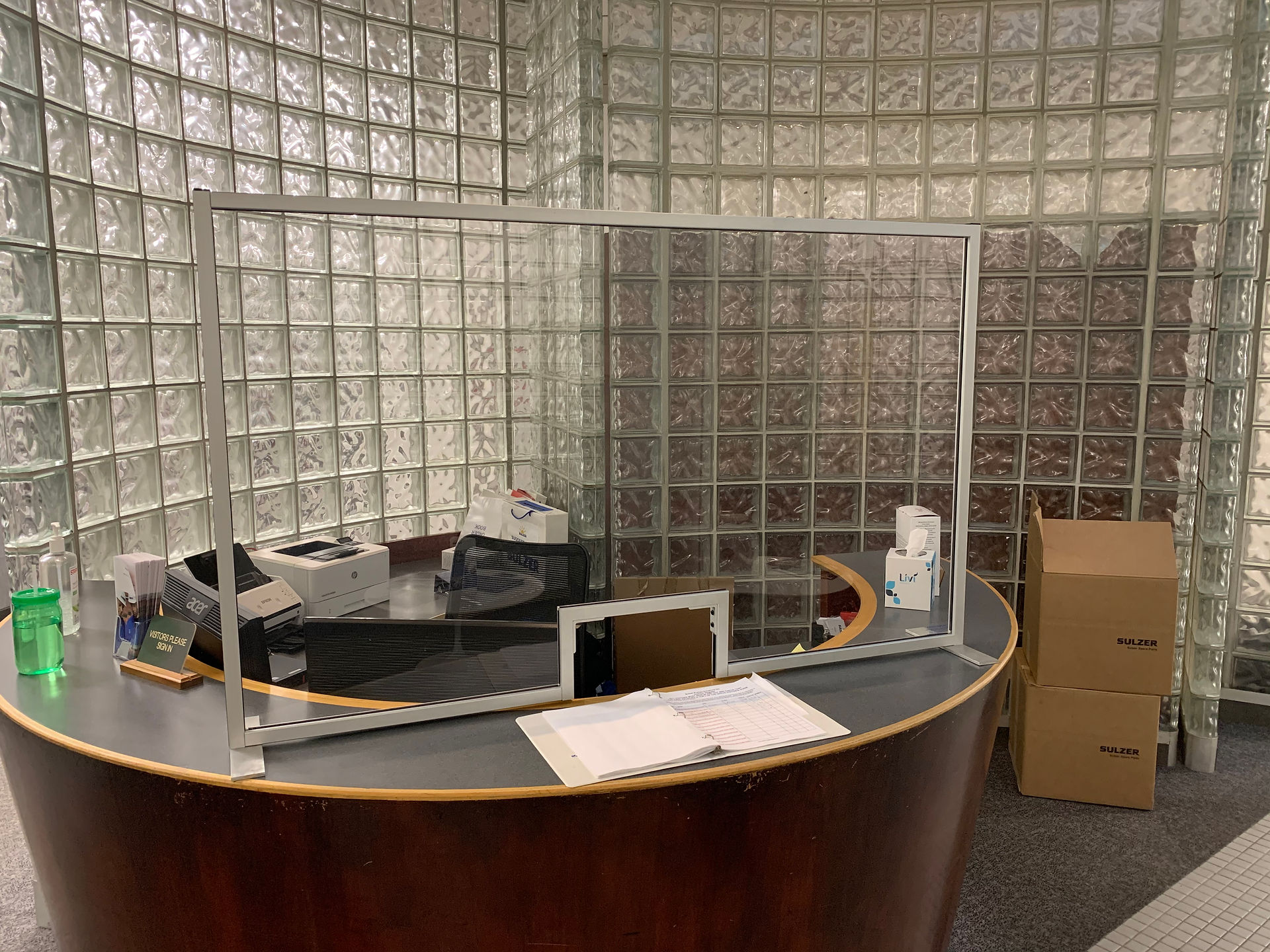 Pass-through at reception