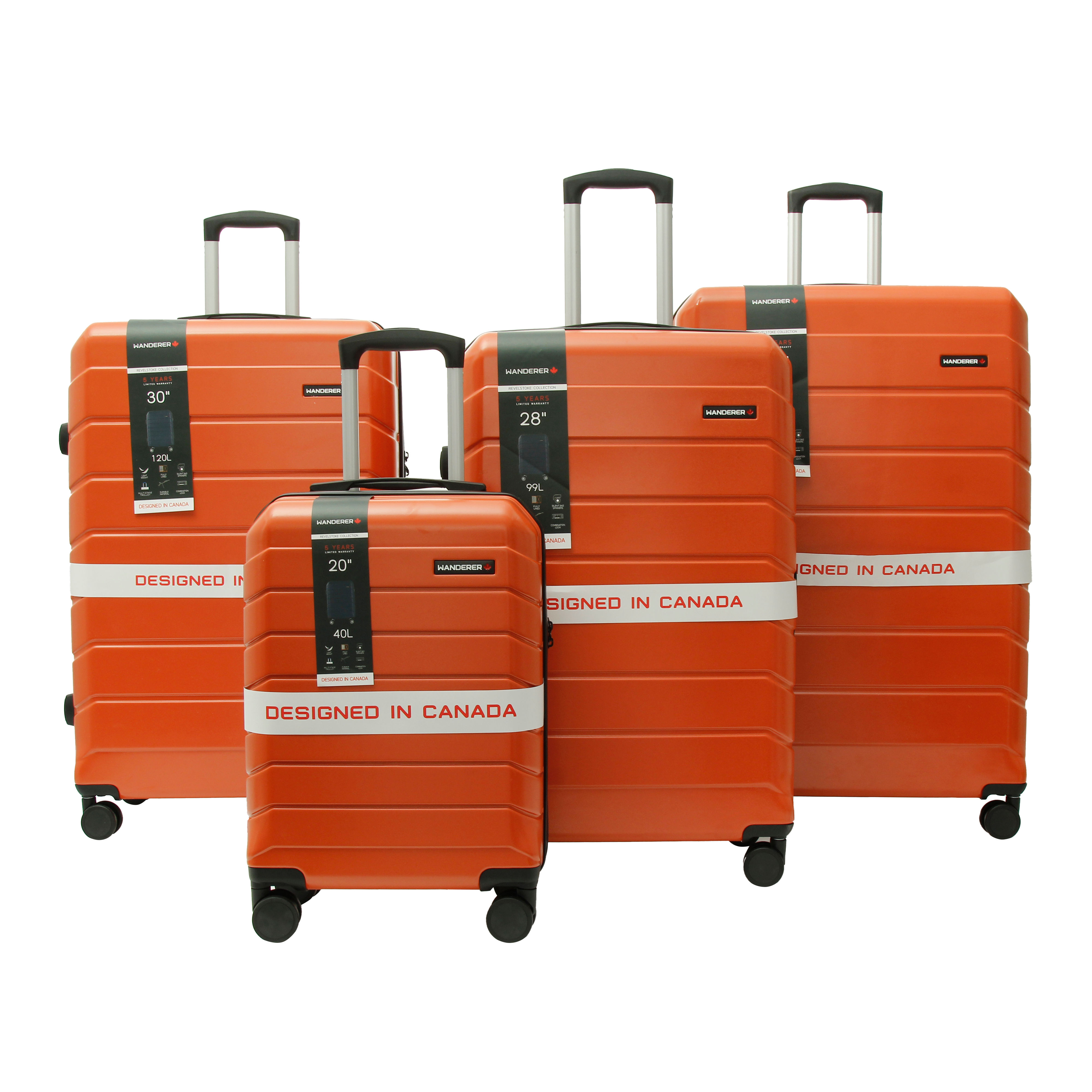 Revelstoke Polycarbonate Family Set( 20"/28"/30"/32")