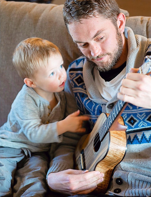 Ukulele lesson with student in Broomfield, CO.