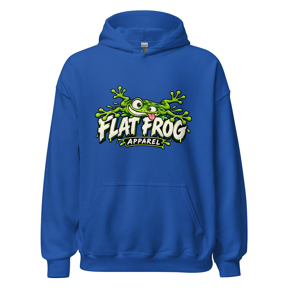 Thumbnail: flat frog  Hoodie