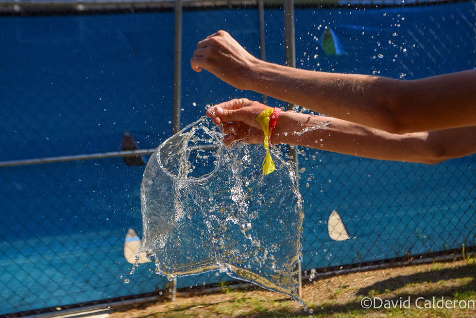 Water Balloon popping