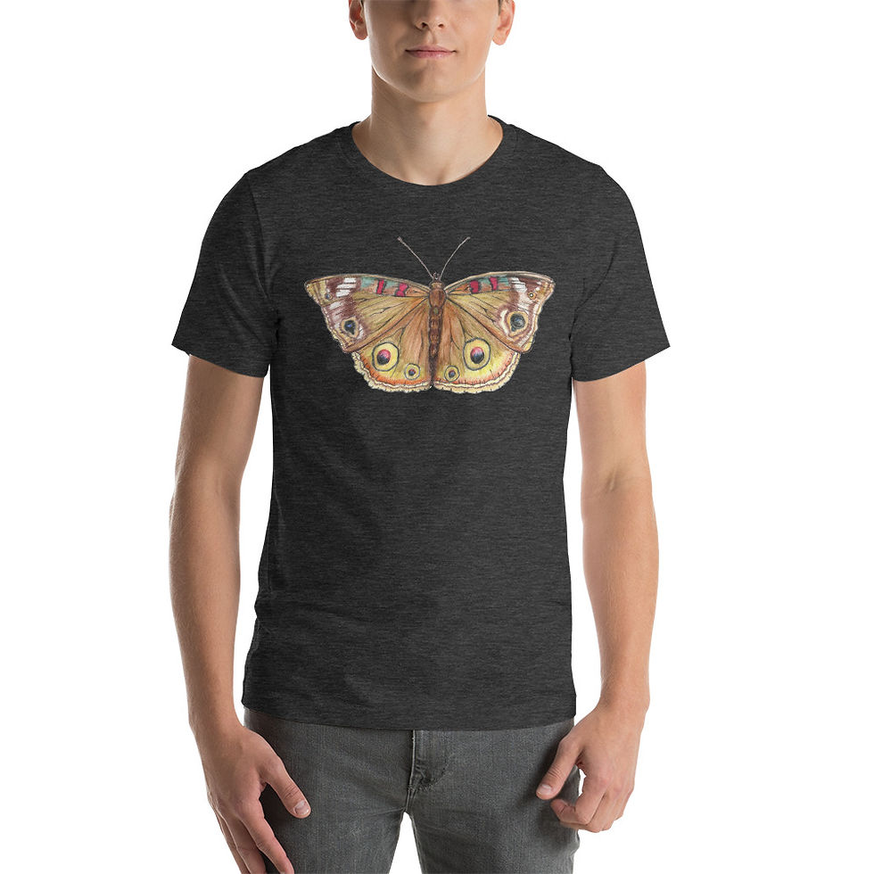 Thumbnail: Brown Butterfly Short-Sleeve Unisex T-Shirt