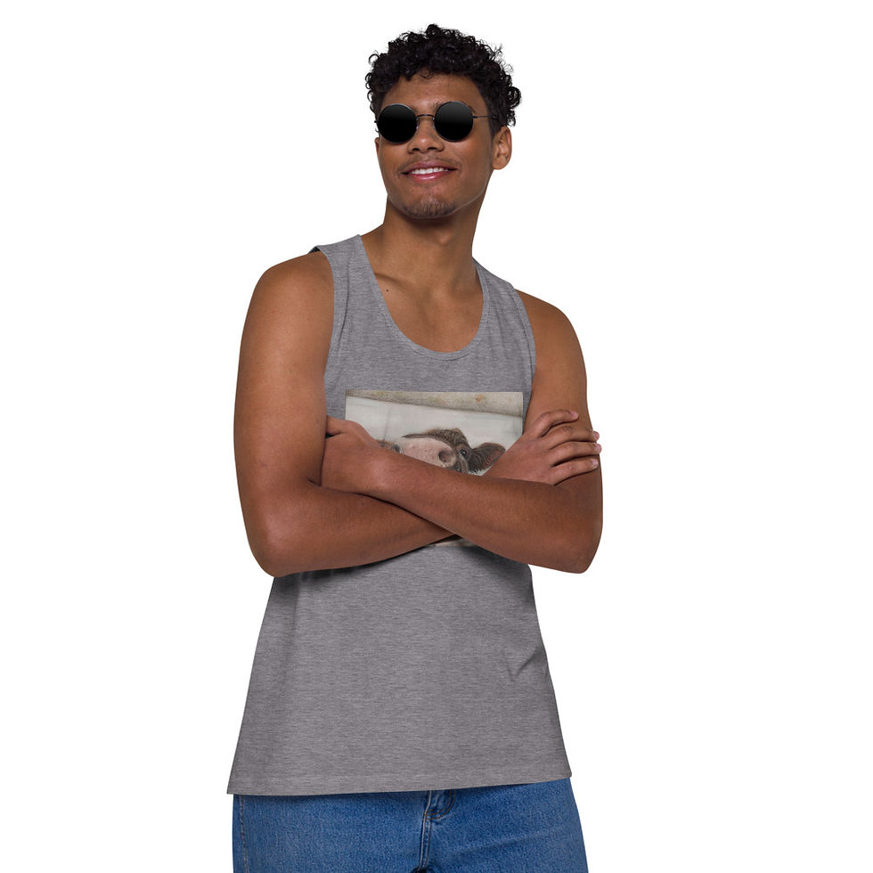 Thumbnail: Nosey Men’s premium tank top