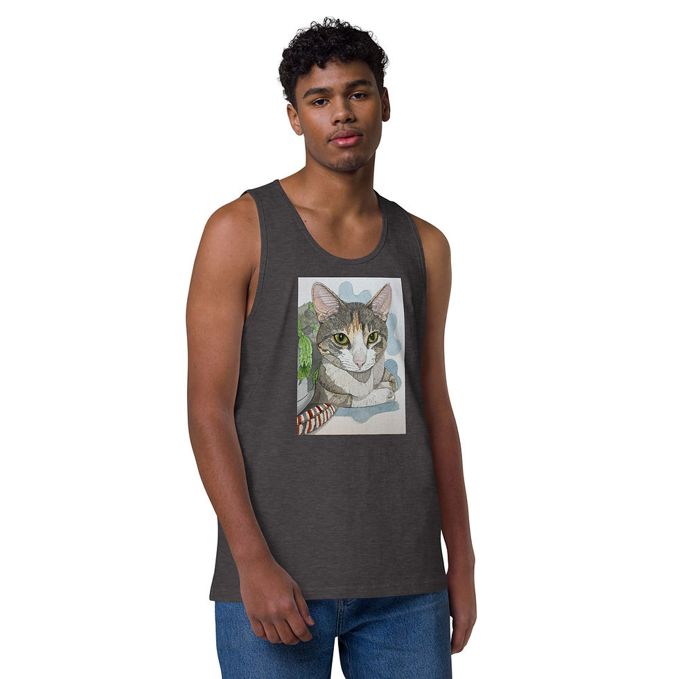 Thumbnail: Kitty Jane Men’s premium tank top