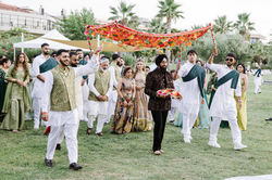 Indian wedding in Sicily