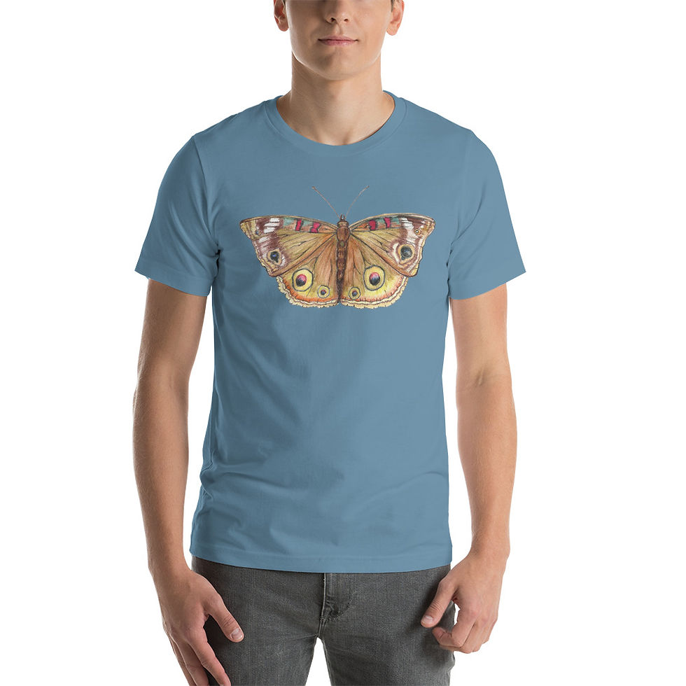 Thumbnail: Brown Butterfly Short-Sleeve Unisex T-Shirt