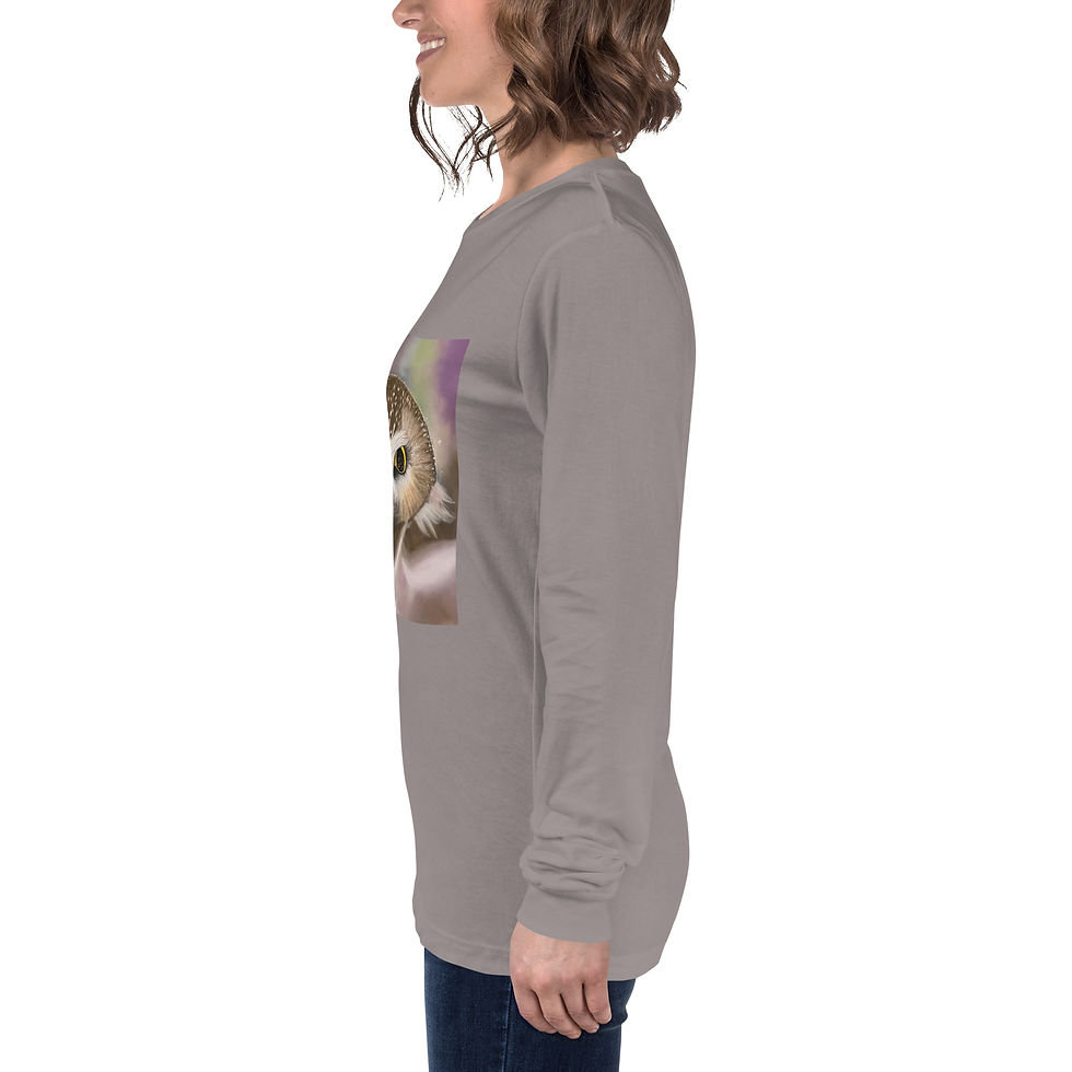 Thumbnail: Curious Owl Unisex Long Sleeve Tee