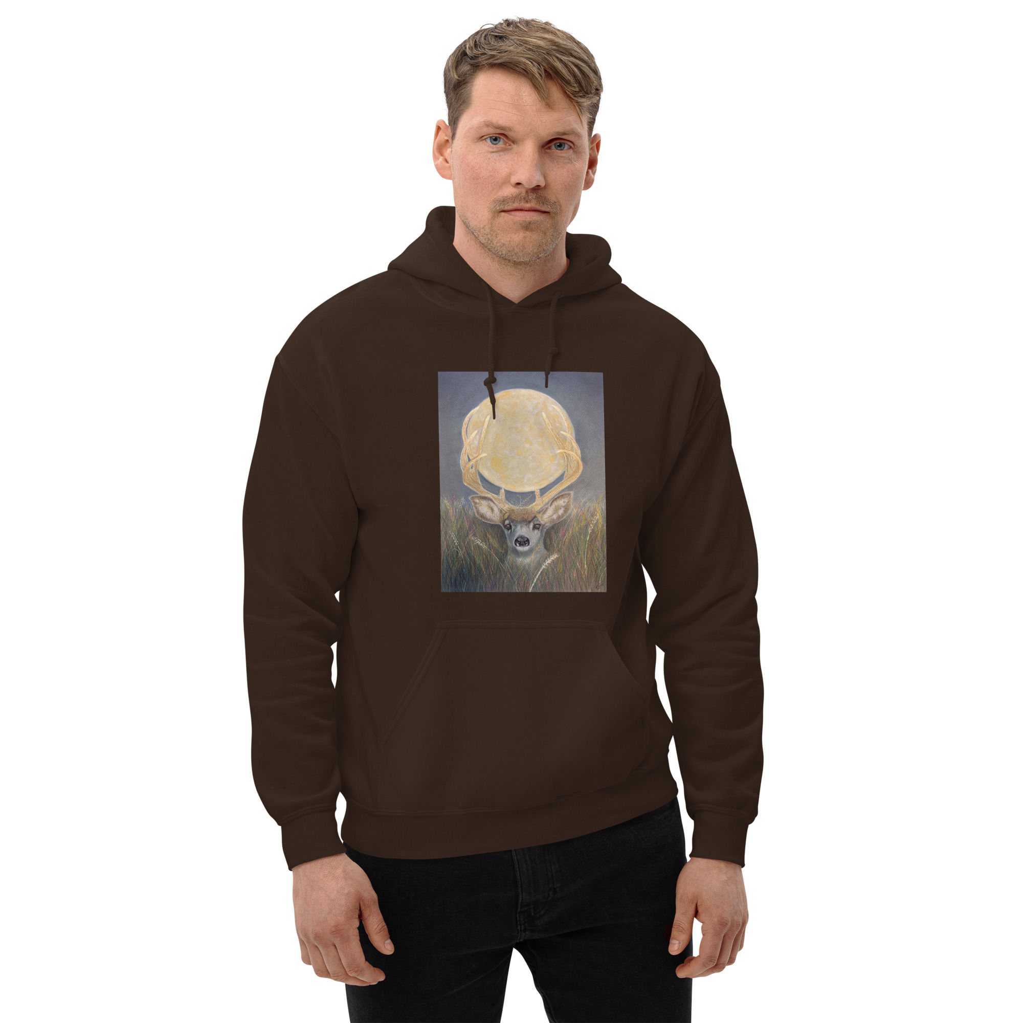 Full Buck Moon Unisex Hoodie