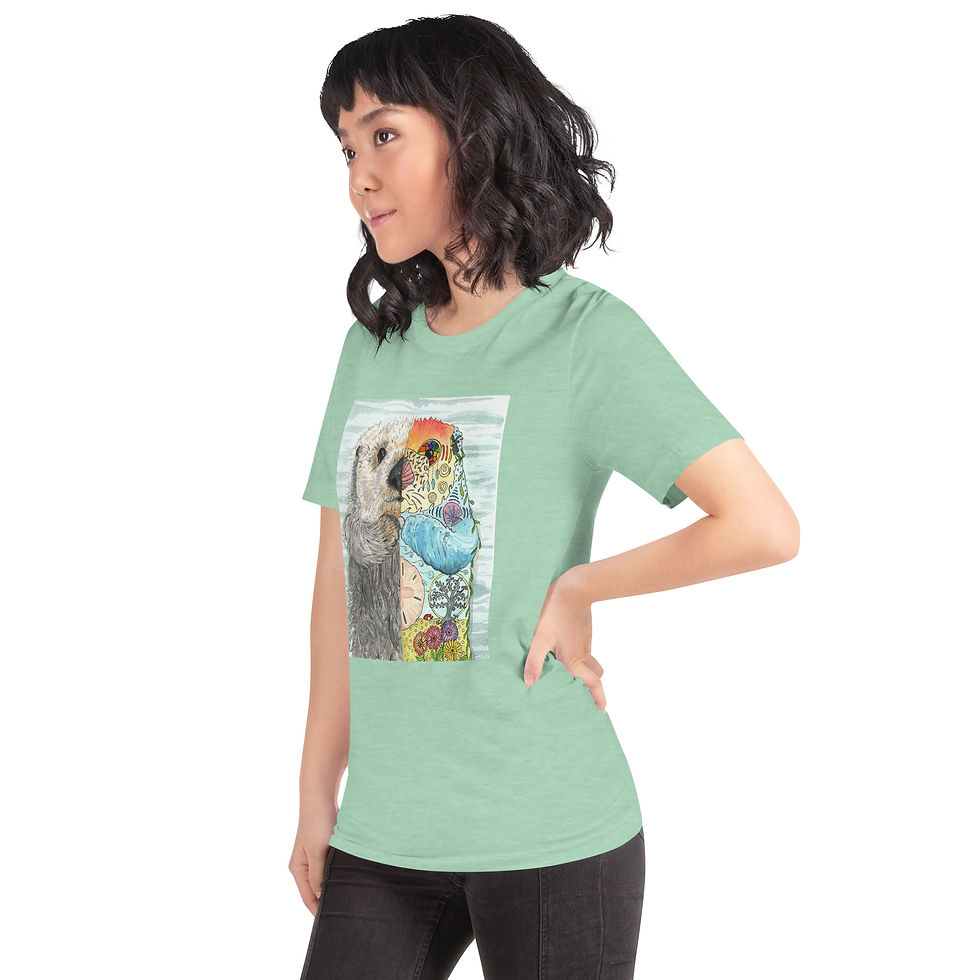 Thumbnail: Spirit Otter Unisex t-shirt