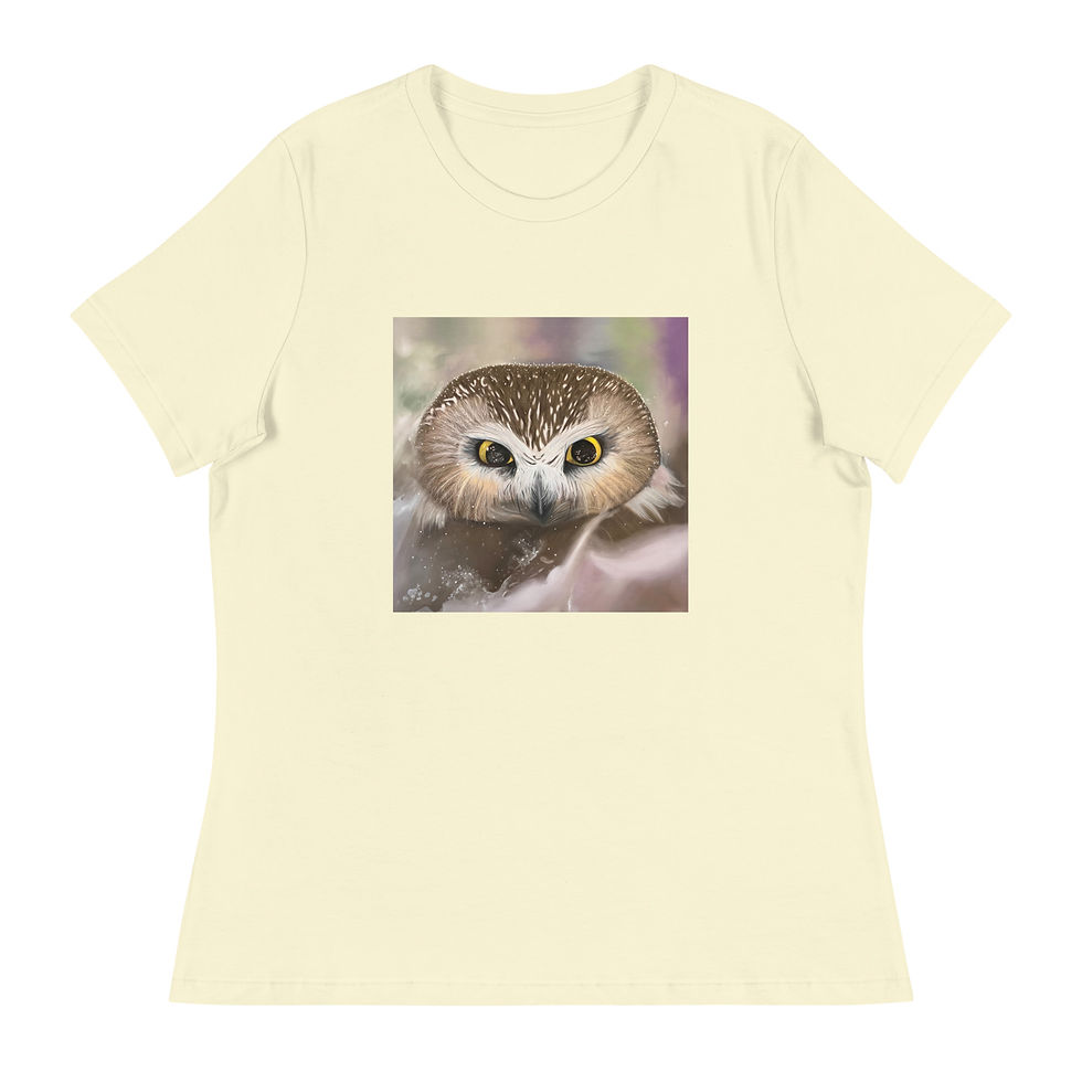 Thumbnail: Curious Owl Women's Relaxed T-Shirt