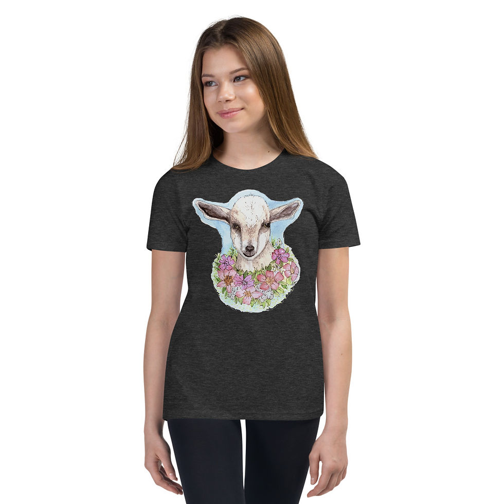 Thumbnail: Gracie Goat Youth Short Sleeve T-Shirt