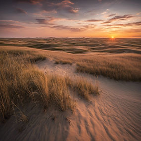 Landscape image of a sunrise on the Nebraska Sandhills.jpg
