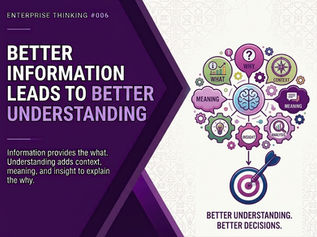 Enterprise Thinking #006: Better Information Doesn't Always Mean Better Answers