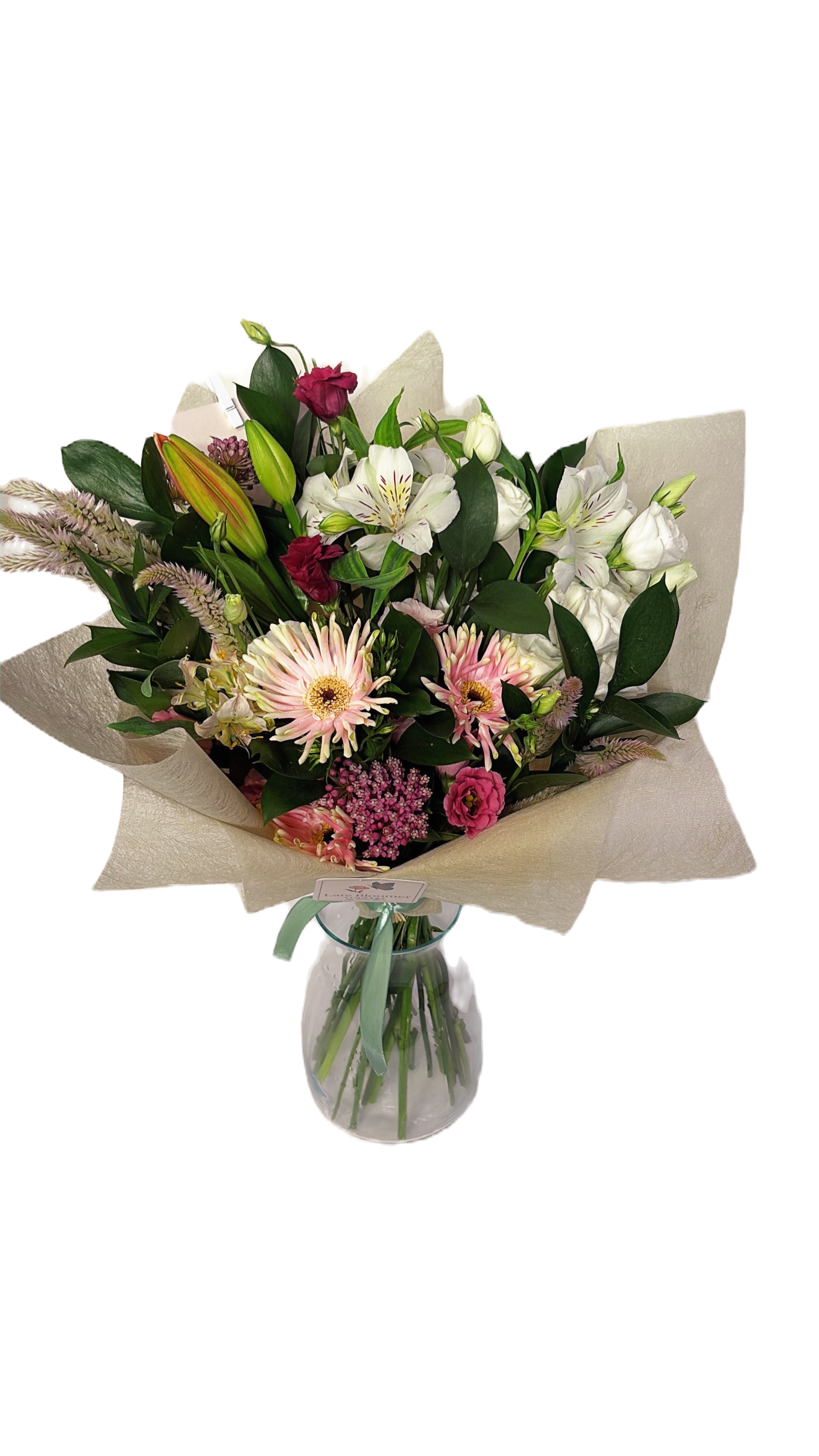 זר פרחים אביב