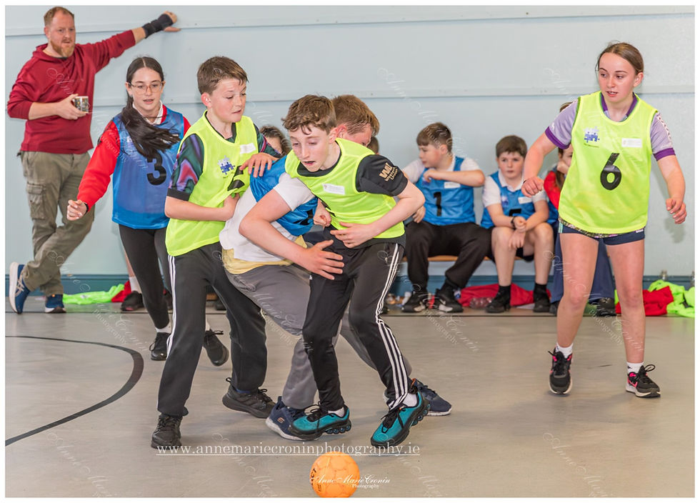 The inaugural Claddagh Ball National School Handball Tournament