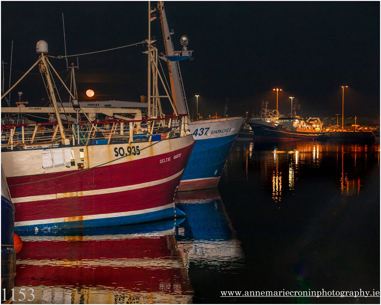 "Capturing the Magic: Photographing the Moon Over Castletownbere, Beara, West Cork"