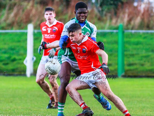 Congratulations Beara: Premier Minor Football Champions 2021: Action photographs