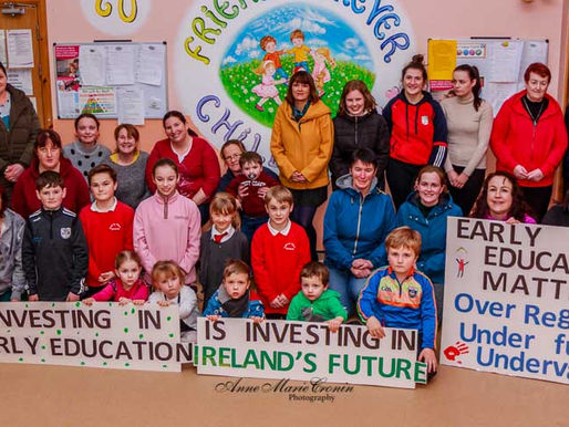 Friends Forever Child Care Protest