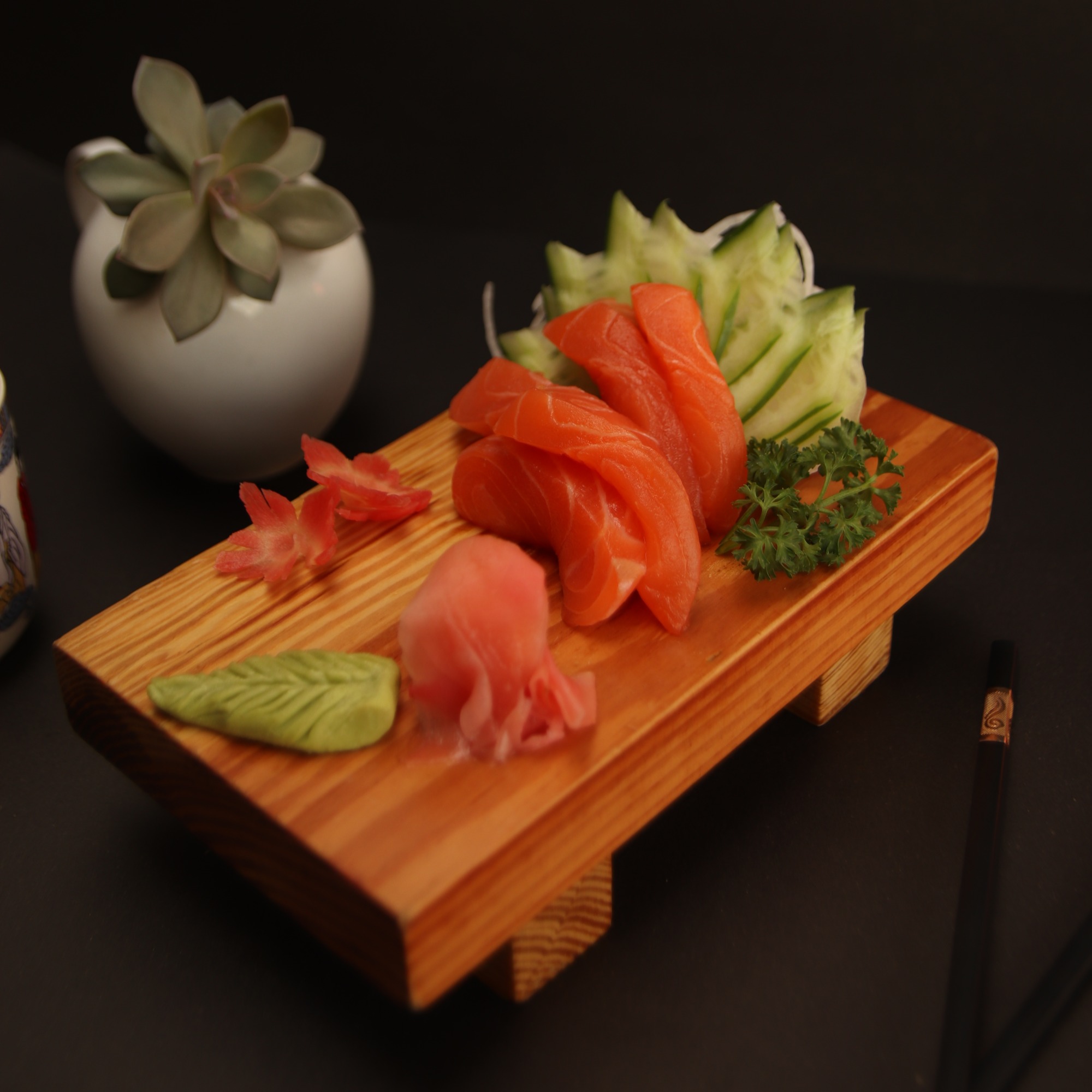 Arranged Food and Objects