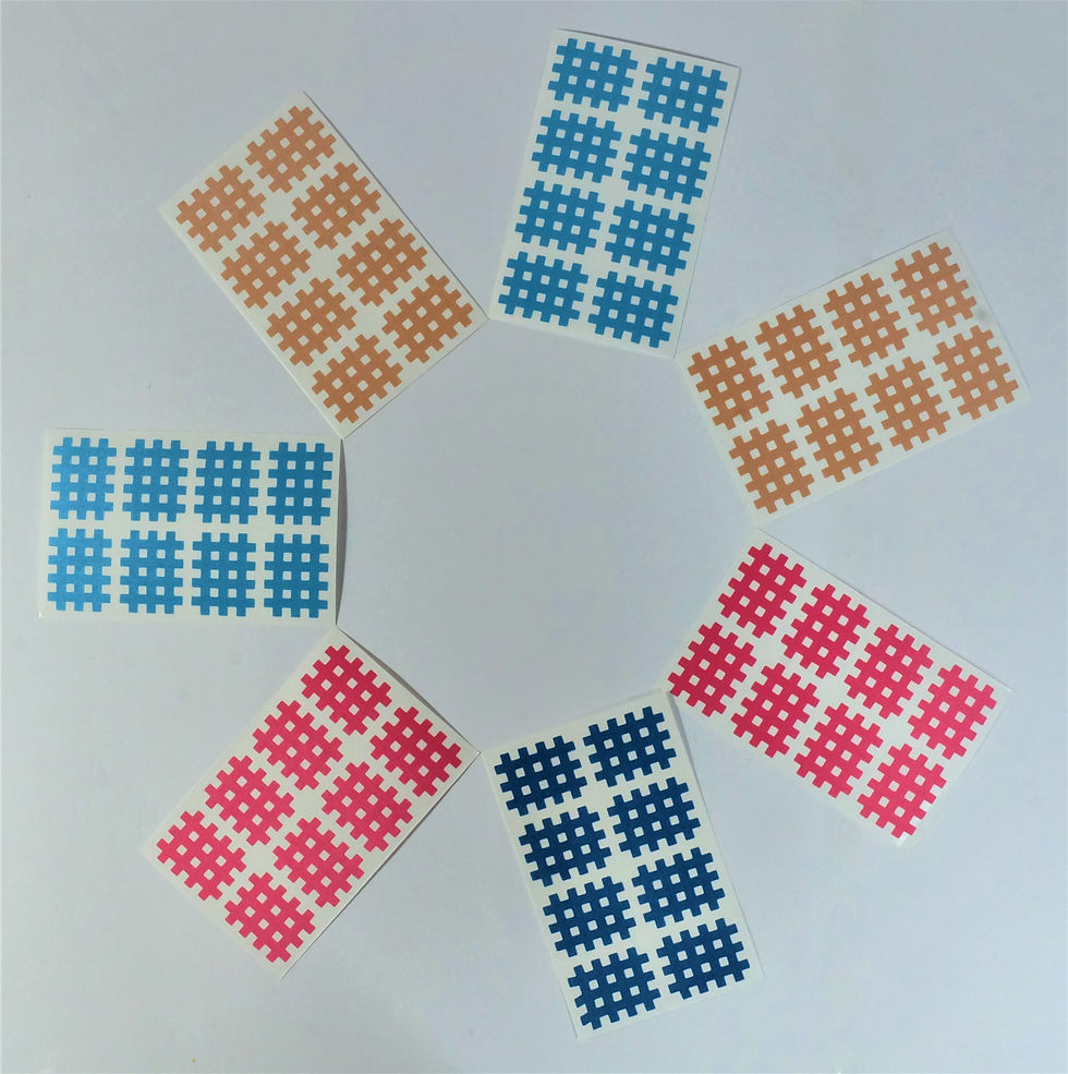 Gama de Colores Cross Tape