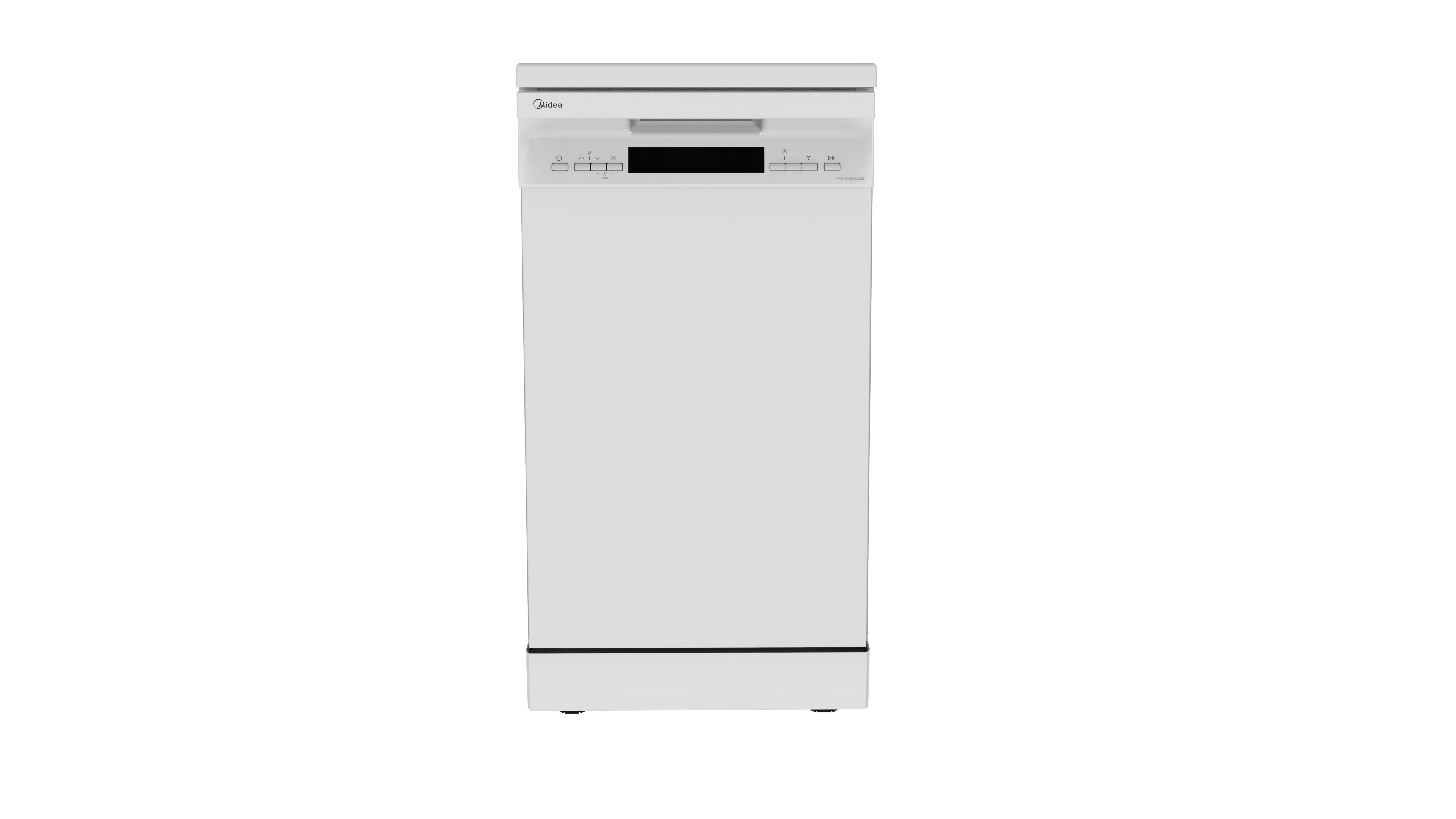 Midea Dishwasher Free Standing 45cm WHITE With Wi-Fi Connectivity (MFD45S200W)