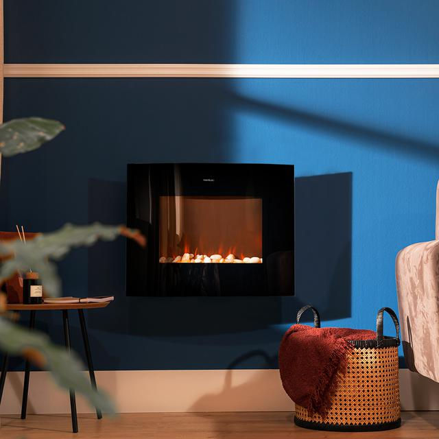 Thumbnail: Electric fireplace 3550 Curved Flames Connected