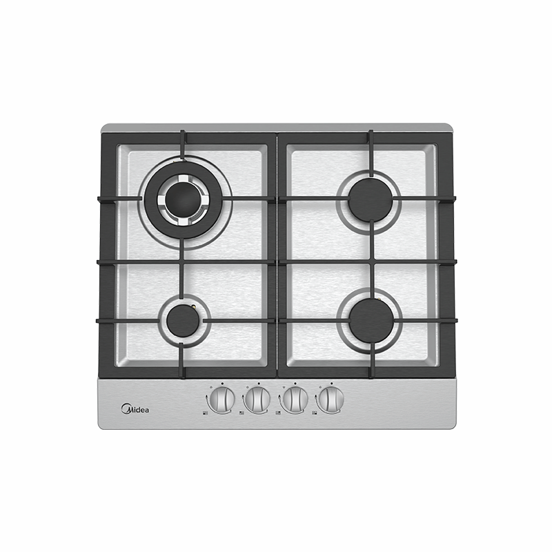 Built-In Gas Hob, 60 Cm – Stainless Steel