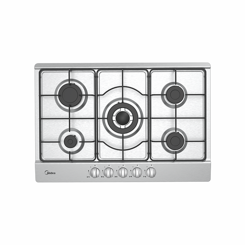 Built-In Gas Hob, 75 Cm – Stainless Steel
